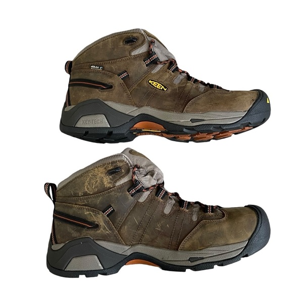 Keen Utility Detroit XT Mid Waterproof EH Soft Toe Work Boots Men’s Size 14 - Picture 6 of 10